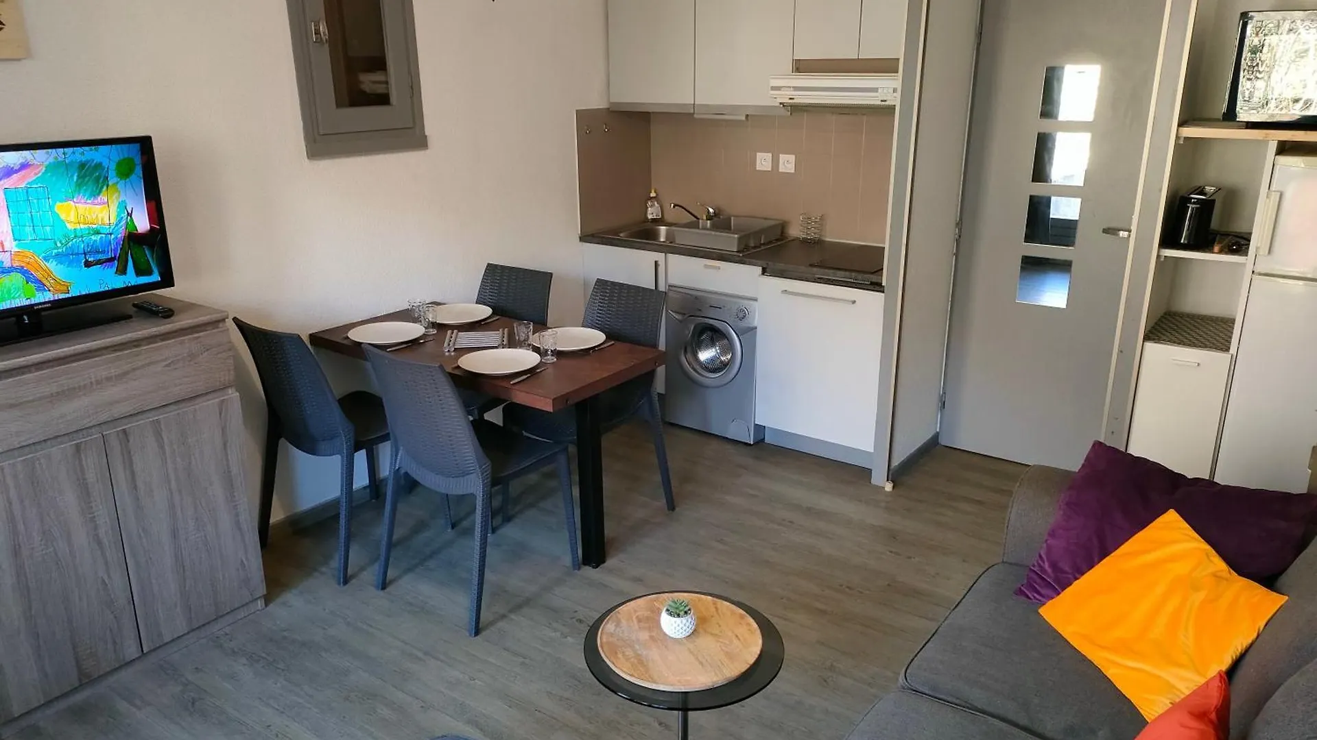 T2 Familial 4-5 Pers Bord De La Neste, Parking Prive Gratuit Vielle-Aure Frankrijk